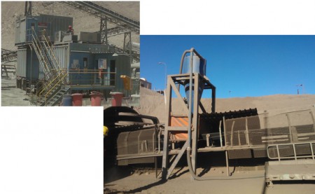 Maintaining dust extractors, dust collectors and lime.